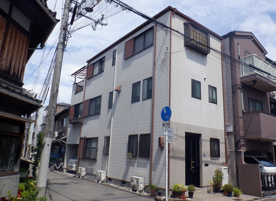 外壁塗装工事前