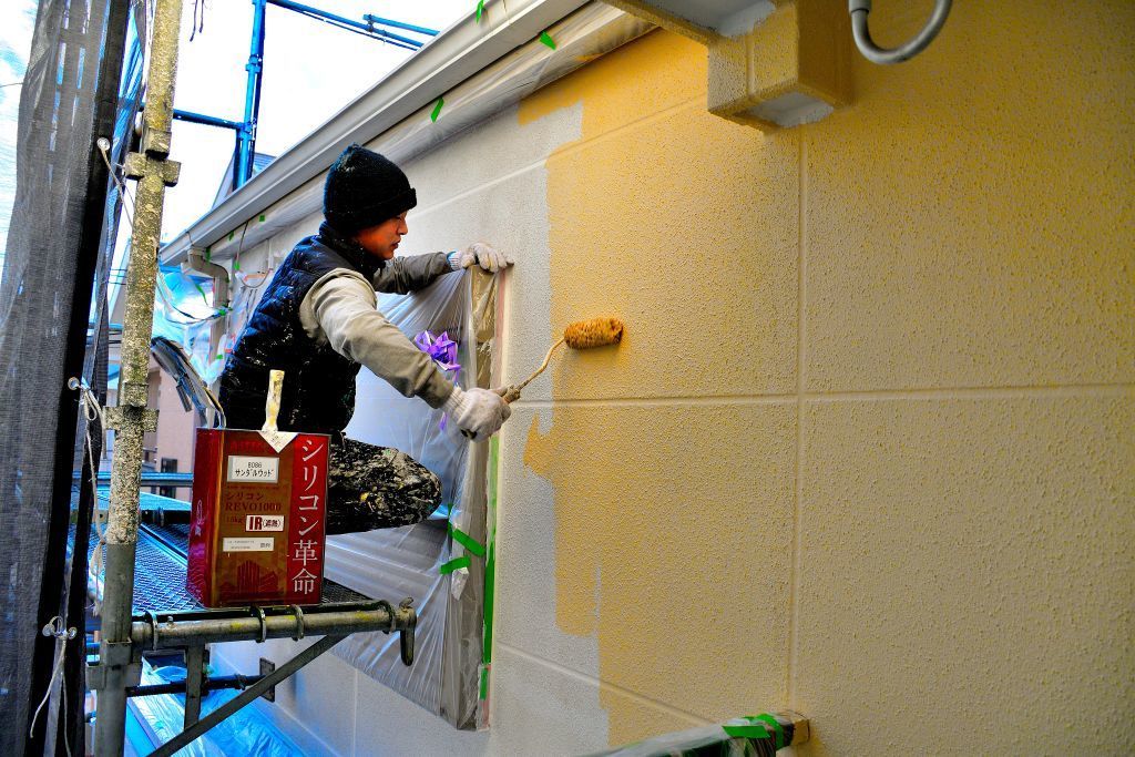 外壁塗装施工例